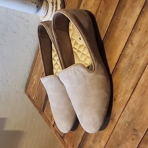 Birdies suede flats size 10